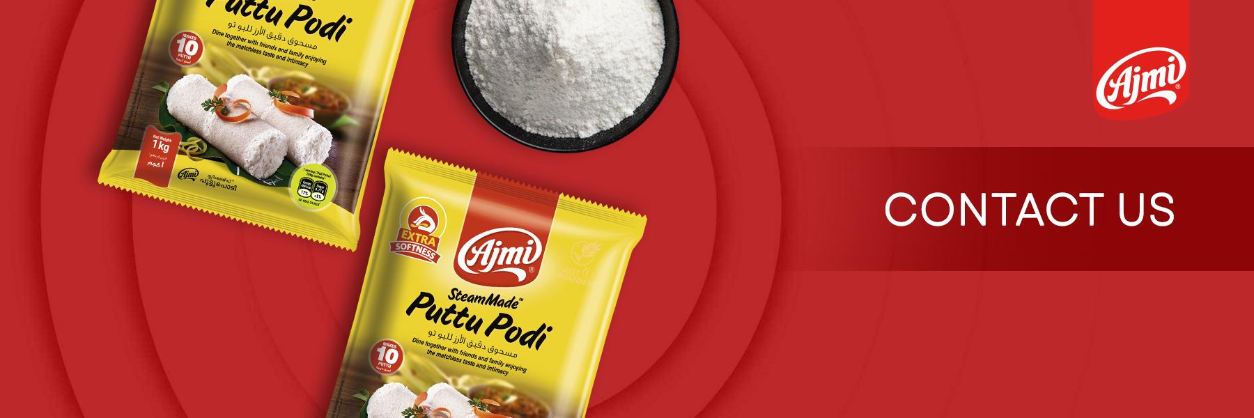 Contact Ajmi Foods banner